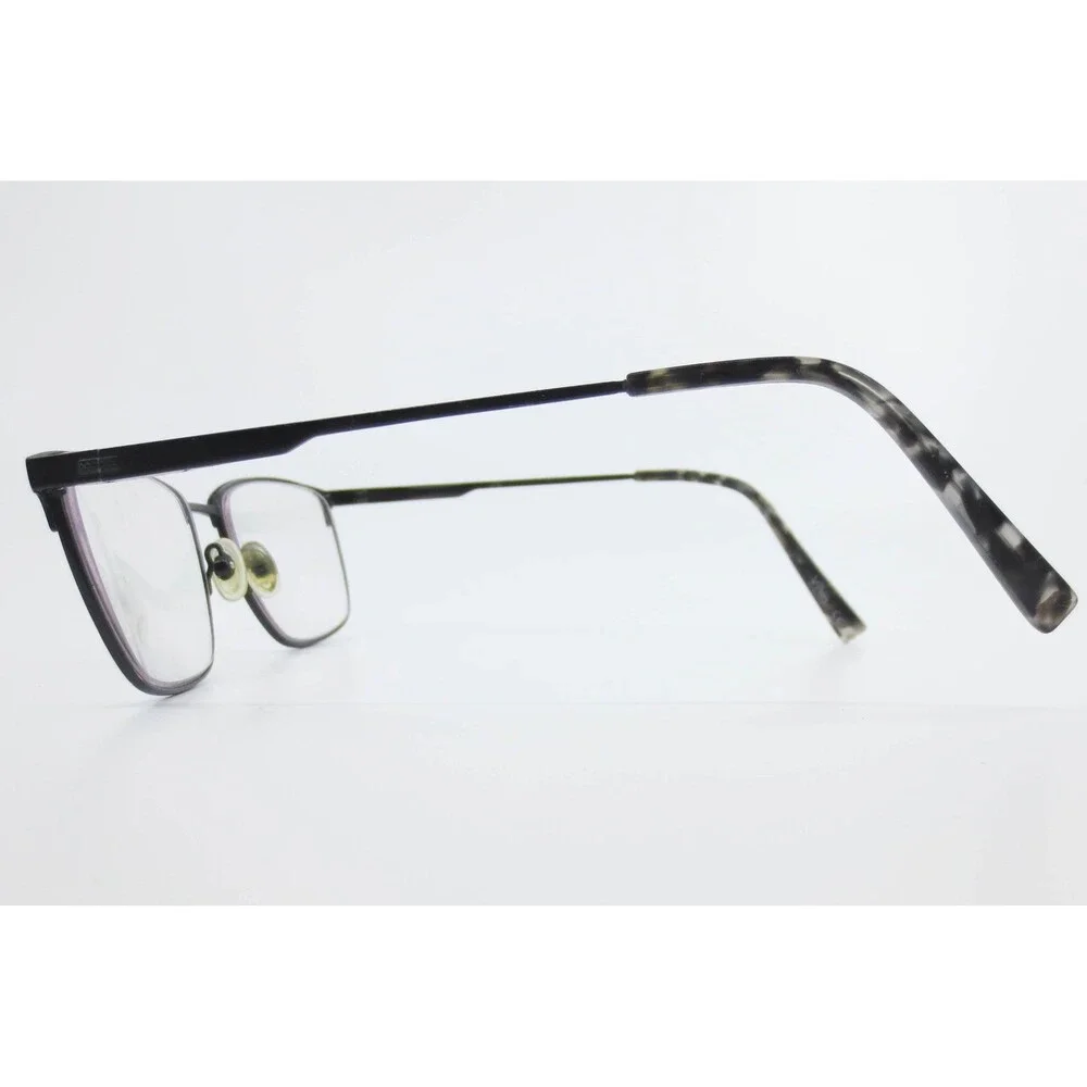 Viva Eyewear VV4043 002 Matte Black Grey Marble Rectangular Eyeglass Frames